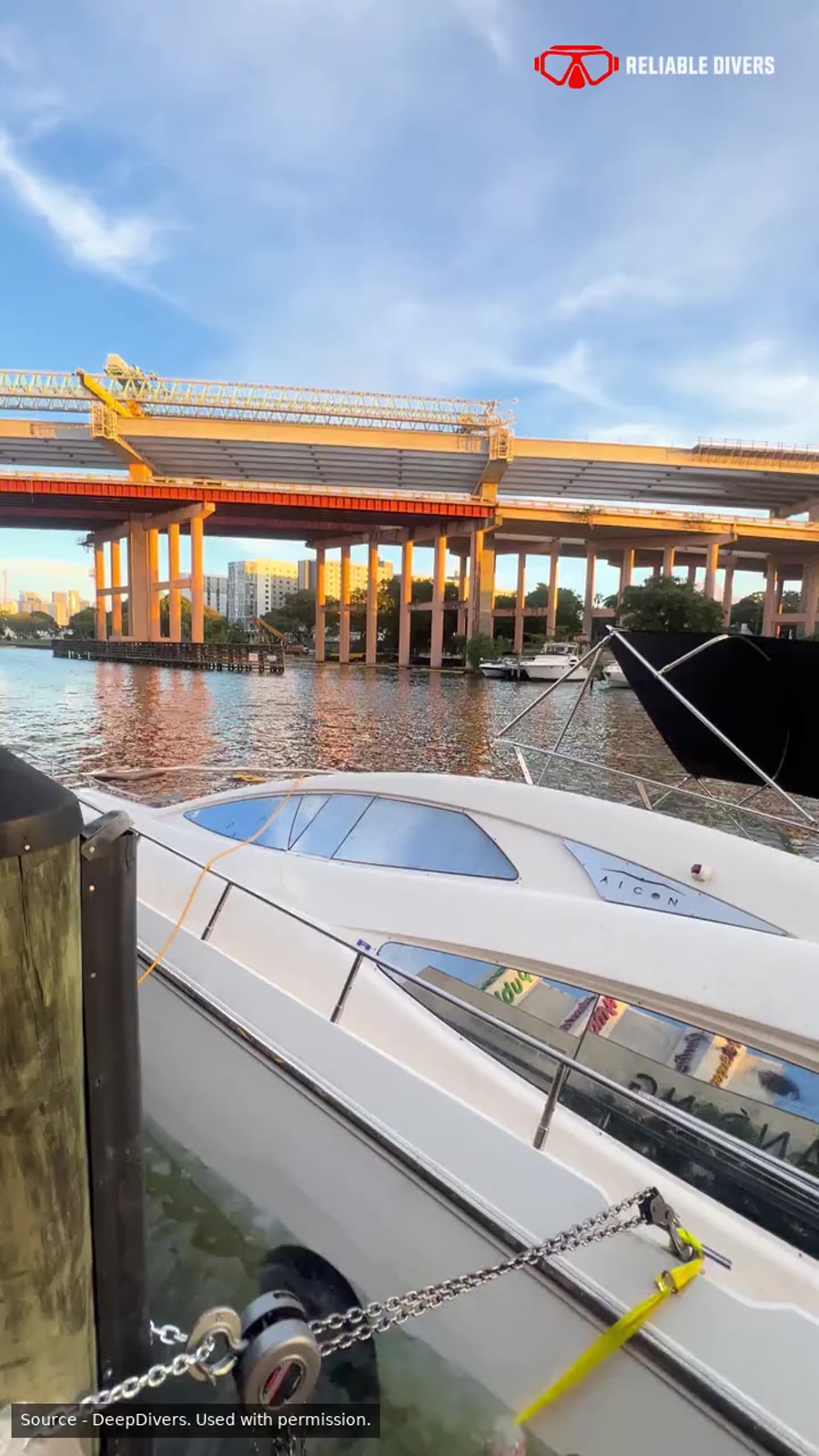 Dockside yacht recovery video preview