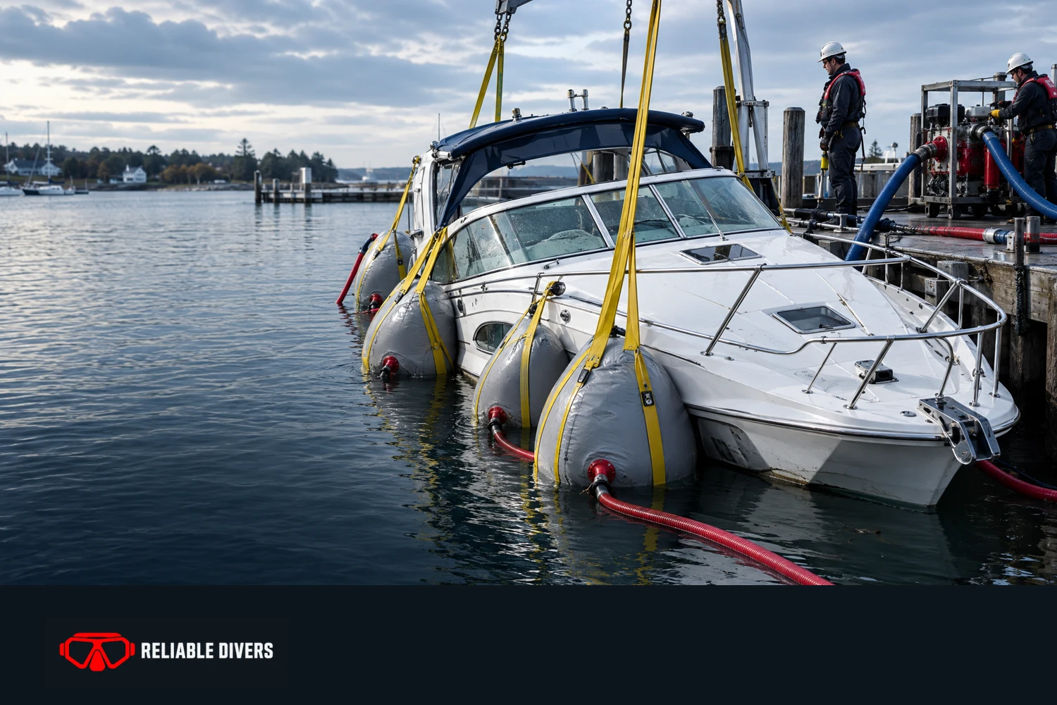 Vessel salvage & recovery — service illustration